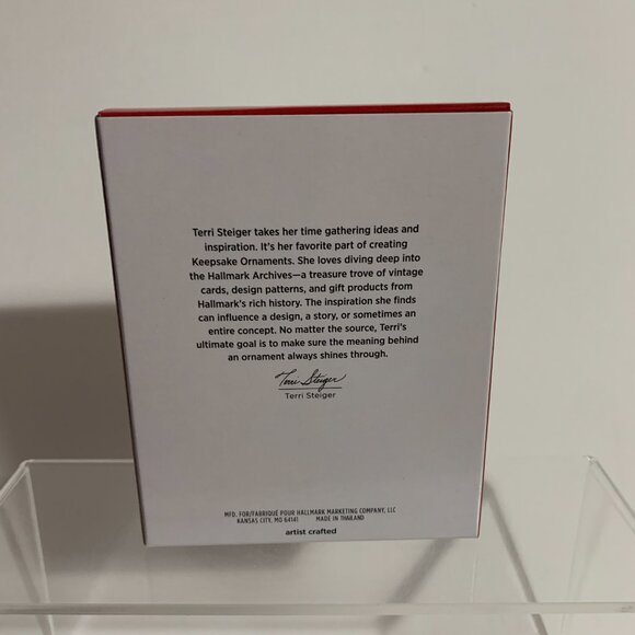 Hallmark Keepsake Christmas Ornament 2023 Brilliant Butterflies 7th Series Pink - Picture 4 of 8